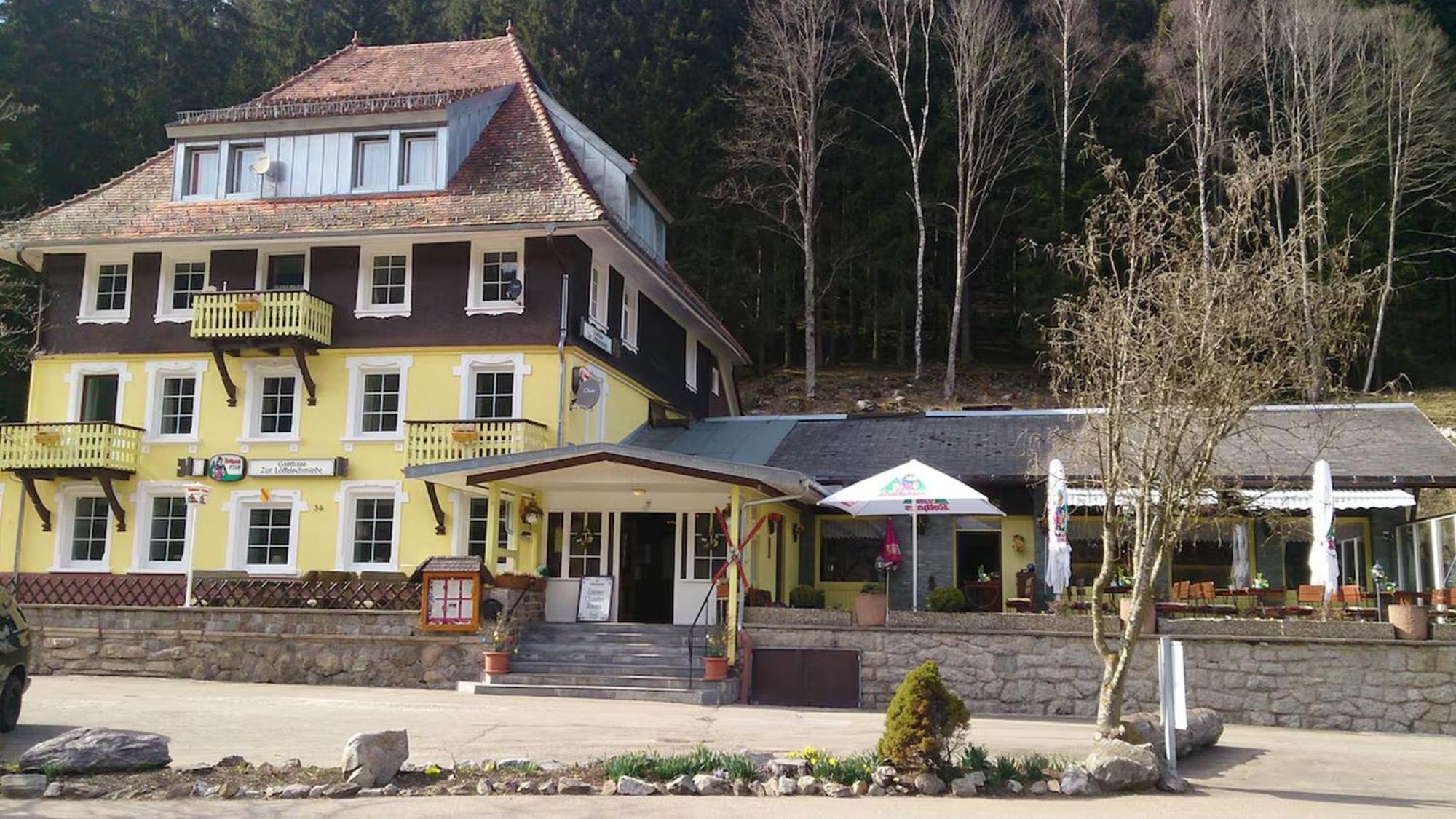 Gasthaus Hotel Loeffelschmiede Feldberg  Buitenkant foto